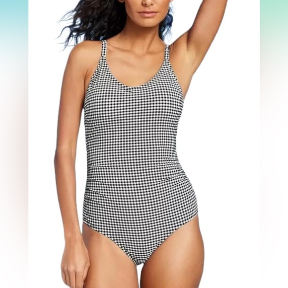 Kona Sol one piece gingham size XL - Picture 2 of 9